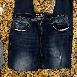 Resfeber (LA Collection) Skinny Boyfriend Distressed Jeans Women’s